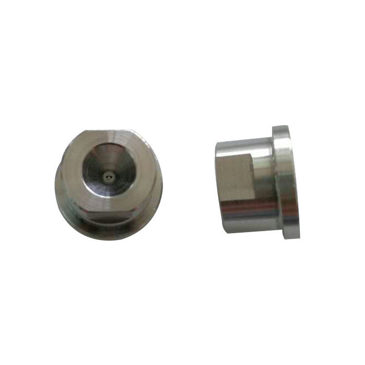 Jet Spray Water Jet Nozzles , Customized Diamond PCD Material Vee