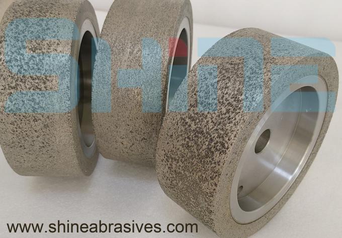 Metal Pressing Rims 3mm Radius Metal Bond Grinding Wheels Resin Abrasive Hot Press Molding ...