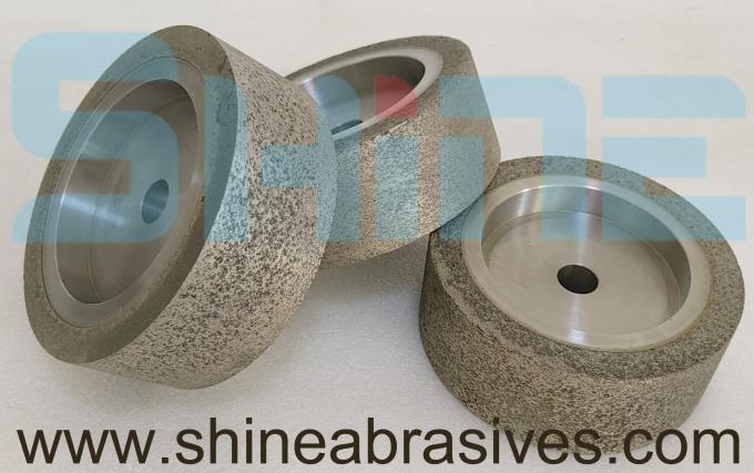 Metal Pressing Rims 3mm Radius Metal Bond Grinding Wheels Resin Abrasive Hot Press Molding ...