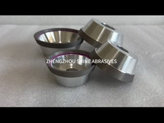 11V9 CNC Hybrid Bond Diamond Wheel For Carbide Tools Production