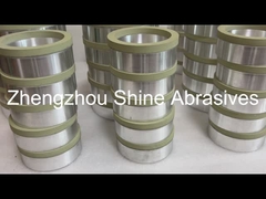 6A2 Vitrified Bond Diamond Cup Grinding Wheels Ceramics  for Hard Alloys