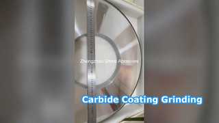 Shine Abarsives 1A1 big diamond wheels for carbide coating surface grinding
