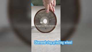 160mm Diamond step grinding wheel for carbide tools finishing grinding