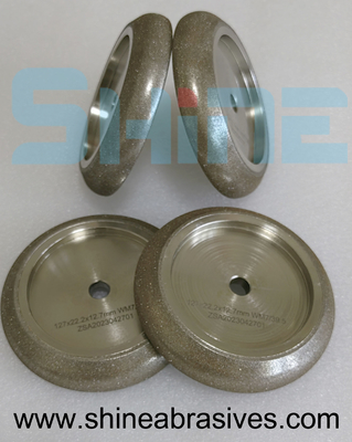 5'' 7 / 39.5 Electroplated Cbn Grinding Wheel For Band Saw Blade Sharpening