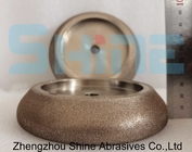High Porosity Diamond CBN Grinding Wheel Sharpening Carbide Bond 1 Inch Arbor Hole
