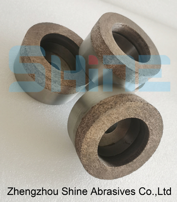 Metal bonded diamond grinding wheel is suitable for grinding and polishing glass pencil edge for glass beveling machine