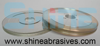 7 inch Metal Bond Glass Grinding Round Edge Wheel PE Diamond Grinding Wheel for Glass