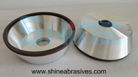 Ceramic Flared Cup Centerless Grinding Wheels 400 Degree Celsius For Industrial
