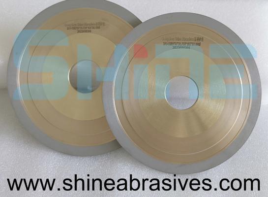 Carbon Steel Flute Gash Grinding Wheels For Max Load 50N