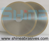 Carbon Steel CNC Flute Gash Grinding Wheels Cylindrical For Max Load 50N