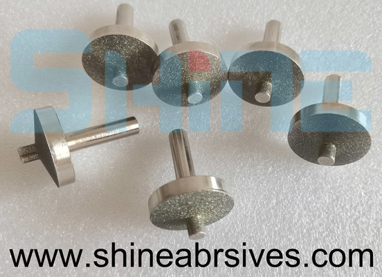 High Durability Electroplated Diamond Engraver Grinding Pins High Abrasion Resistance