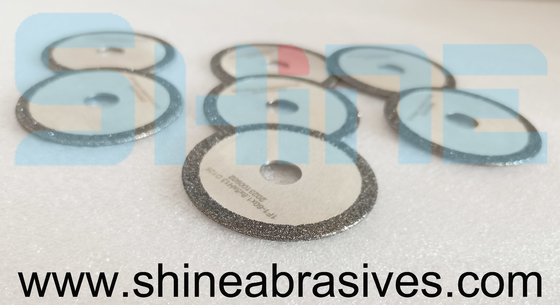 Smooth Electroplated Diamond Cutting Disc Set For Cutter Saw Blade Grinding Wheels