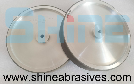 1A1 Vitrified Bond Diamond Grinding Wheel 100mm 125mm 150mm For PCD CVD