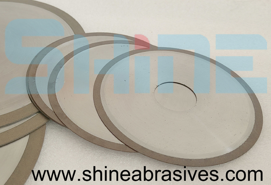 100mm 1A1R Resin Bond Diamond Cutting Wheel For Carbide Glass Quartz