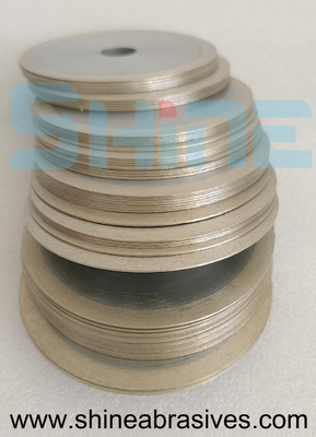 High Precision 1A1R Resin Bond Diamond Wheels Cutting Slotting Grinding For Ceramic Glass