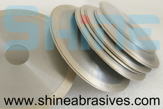 High Precision 1A1R Resin Bond Diamond Wheels Cutting Slotting Grinding For Ceramic Glass