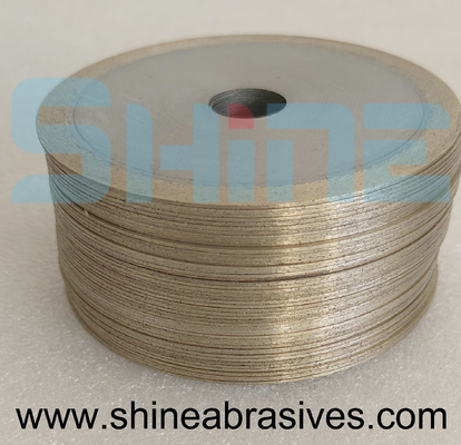 High Precision 1A1R Resin Bond Diamond Wheels Cutting Slotting Grinding For Ceramic Glass