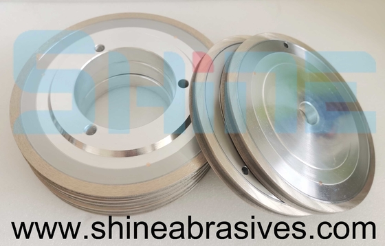 Continuous Diamond 150mm Rough Grinding Wheel Bowl Shape In Glass Edging Machine