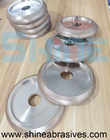 Electroplated Diamond / Cbn Wheel Grinding Band Saw Wheel For Wm Machine