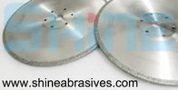 Electroplated Diamond Saw Blade Sharpening Disc Double Side Triangle Shape For Marble Ceramic