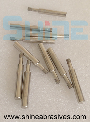 Mounted Point Electroplated Diamond Tools For Industrial Use Diamond Grinding Head