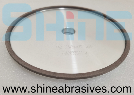 40 Grit Resin Bond Diamond Wheels High Speed Grinding Of Silicon Nitride