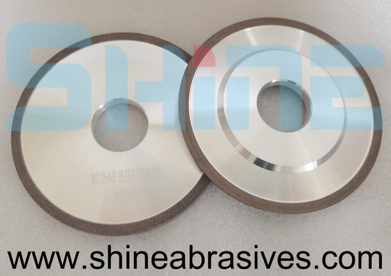 40 Grit Resin Bond Diamond Wheels High Speed Grinding Of Silicon Nitride