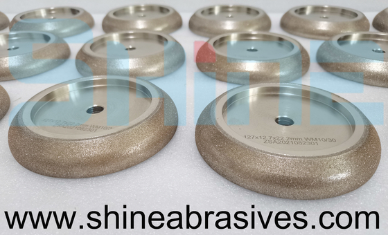 Wm 10/30 Sharpener Cbn Grinding Wheel Electroplated For Sharpening Band Saw