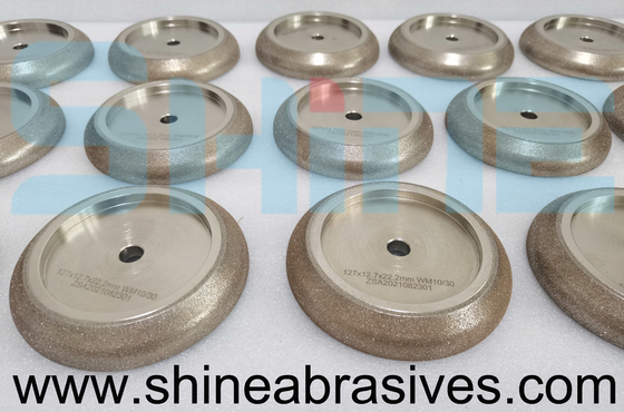 Wm 10/30 Sharpener Cbn Grinding Wheel Electroplated For Sharpening Band Saw