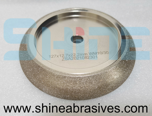 Wm 10/30 Sharpener Cbn Grinding Wheel Electroplated For Sharpening Band Saw