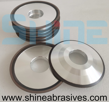 4v2 Resin Bond Grinding Wheel For Deburring / Ferrous Metals