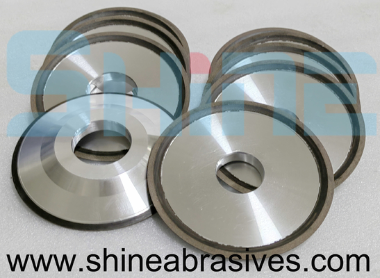 4v2 Resin Bond Grinding Wheel For Deburring / Ferrous Metals