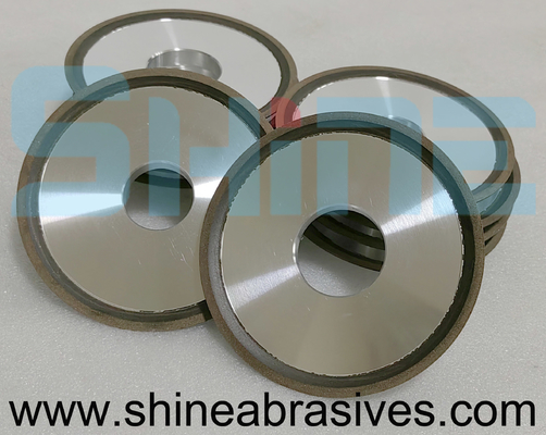 4v2 Resin Bond Grinding Wheel For Deburring / Ferrous Metals