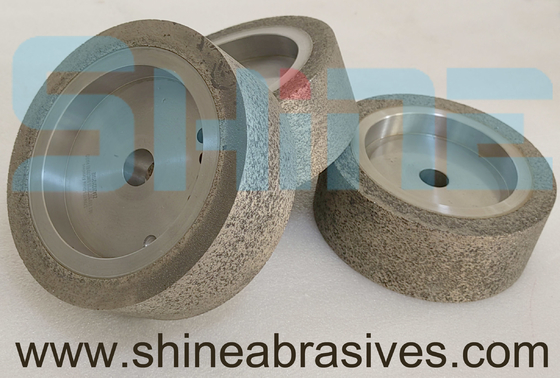 3mm Radius Metal Bond Grinding Wheels Resin Abrasive Hot Press Molding Process