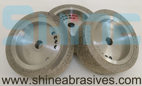 3mm Radius Metal Bond Grinding Wheels Resin Abrasive Hot Press Molding Process