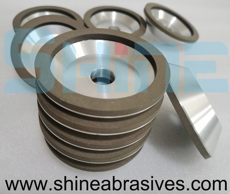 50mm Thickness Diamond Resin Wheels High Strength Strong Grinding Ability