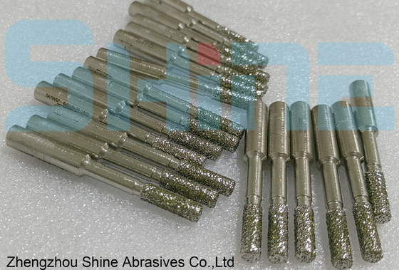 Electroplated Diamond Grinding Tools Diamond Grinding Pin Heads For Stone