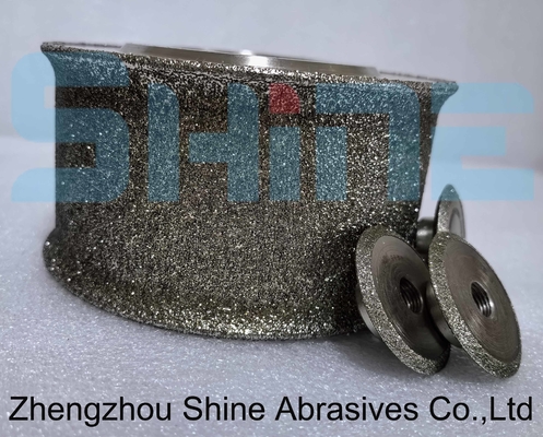 Electroplated Diamond Special Shaped Edge Grinding Wheel For Concrete Granite