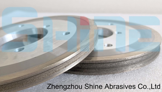 OEM Diamond Arc Wheel Metal Bond Glass Grinding Round Edge Wheels