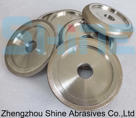 203 Mm Electroplated CBN Grinding Wheel For Band Saw Blade Sharpening