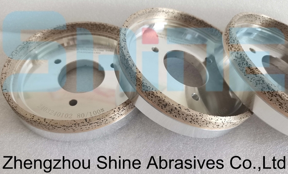 ODM 127mm Metal Bond Diamond&amp;CBN Grinding Wheel Used For Machining HSS