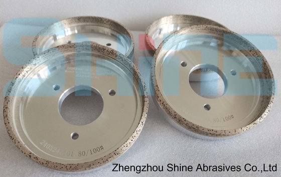 ODM 127mm Metal Bond Diamond&amp;CBN Grinding Wheel Used For Machining HSS