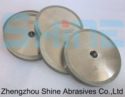 Electroplated Flat Diamond Grinding Wheel For Grinding Tungsten Carbide Glass