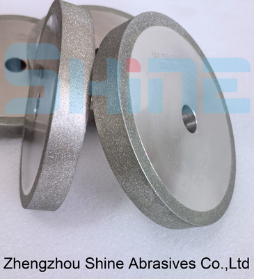 Electroplated Flat Diamond Grinding Wheel For Grinding Tungsten Carbide Glass