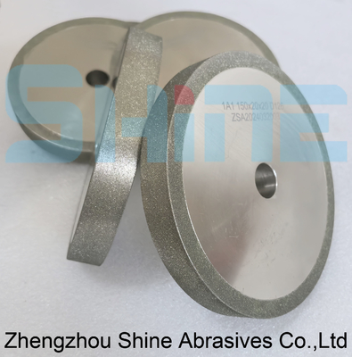 Manufacture Of Electroplated Diamond Grinding Wheel Sharpening CBN Wheel