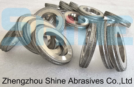 Electroplated CBN Diamond Grinding Wheel For Woodworking Chainsaw Blades