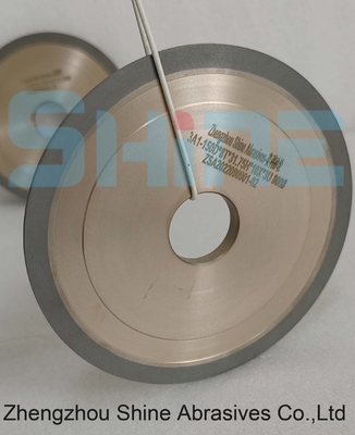 Diamond Fluting CNC Wheels For Cutting Tungsten Carbide Alloys Quartz