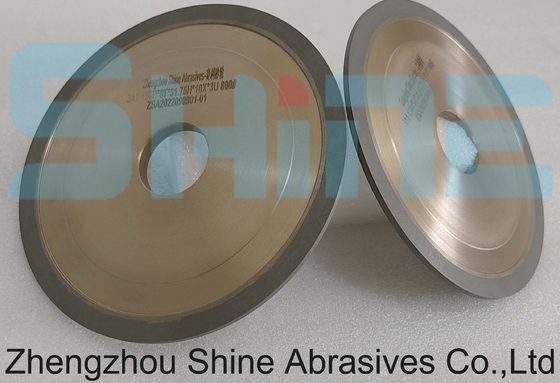 Diamond Fluting CNC Wheels For Cutting Tungsten Carbide Alloys Quartz