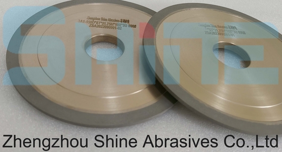 Diamond Fluting CNC Wheels For Cutting Tungsten Carbide Alloys Quartz