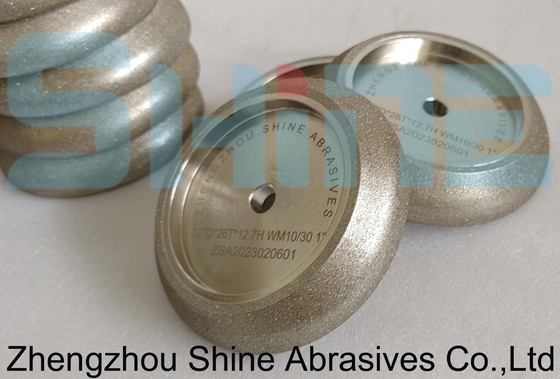 Electroplated CBN Grinding Wheel For Band Saw Blade Sharpening